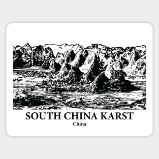 South China Karst - China Sticker